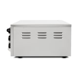 thumbnail of VERTES Gastro pizzaoven met vuurvaste steen, timerfunctie en verlichting, steenoven voor origineel Italiaans, hitte regelbaar tot 350°C eenvoudig