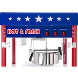 thumbnail of Royal Catering Palomitera profesional con carrito - estilo americano - roja - 5 kg/h