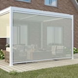 thumbnail of NIMBUS parete laterale da 4 m per pergola colore Bianco