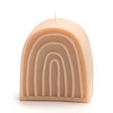 thumbnail of Bougie Rainbow petit modèle nude x6 -  Beige Autre Cire Amadeus 7.5x3.7 cm