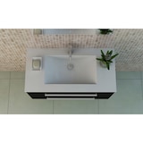 thumbnail of Waschbecken Waschtisch Badschrank Badmöbel Badset RAPPERSWIL schwarz