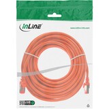 thumbnail of InLine® Patchkabel, S/FTP (PiMf), Cat.6, 250MHz, PVC, Kupfer, orange, 25m