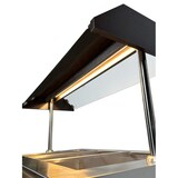 thumbnail of Combisteel Büfett-Theke für 3xGN1/1 aus Mahagoni/Edelstahl  1200x700x1400mm