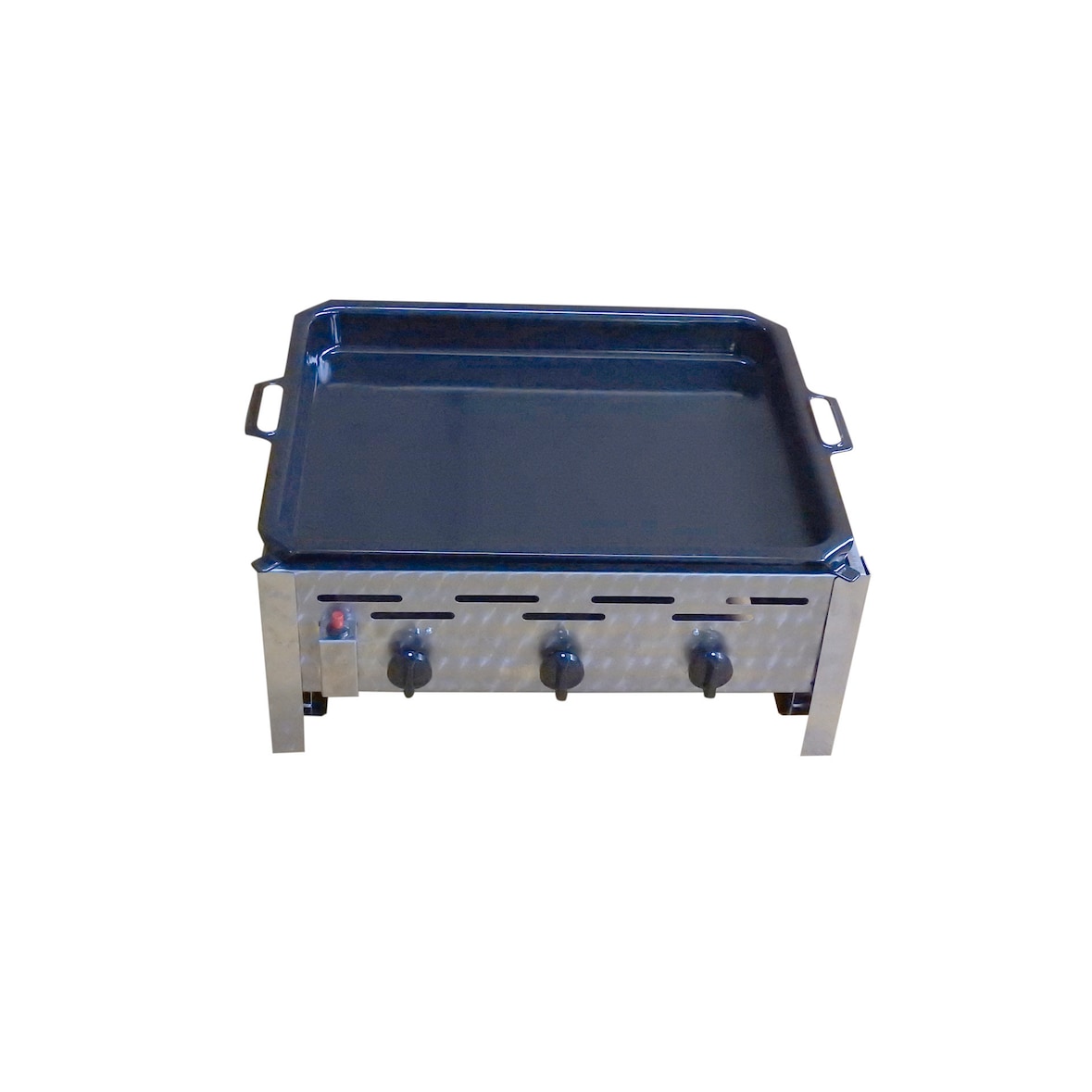 Profi-Gasbräter 3 flammig mit Pfanne