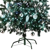 thumbnail of tectake Árbol de Navidad artificial con piñas y soporte metálico 180cm  Verde