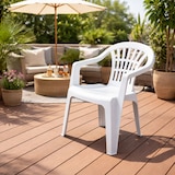 thumbnail of Stapelstuhl Bistrostuhl Gartenstuhl Outdoor ALTEA Weiß Kunststoff