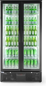 thumbnail of Arktic Bar-Kühlschrank mit 2 Glastüren und 8 Böden mit 477 Liter