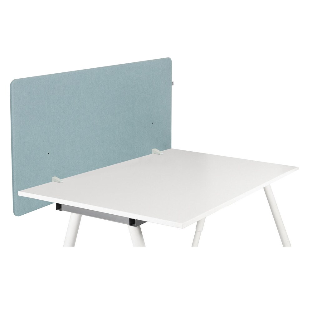 Akustik Tischtrennwand FLEXMIUT D1 120 cm blau hjh OFFICE