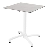 thumbnail of Pied de table avec système inclinable en aluminium blanc Klipo - Oviala