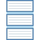 thumbnail of HERMA Buchetiketten, blaue Randgestaltung, 76 x 35 mm