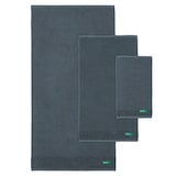 thumbnail of Benetton Set 3Pcs Toallas De Baño (30X50+50X90+70X140Cm) 450 Gsm 100%Algodon Gris Oscuro