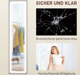 Sicher und klar: bruchsicheres Glas, hochauflösende Bilder.