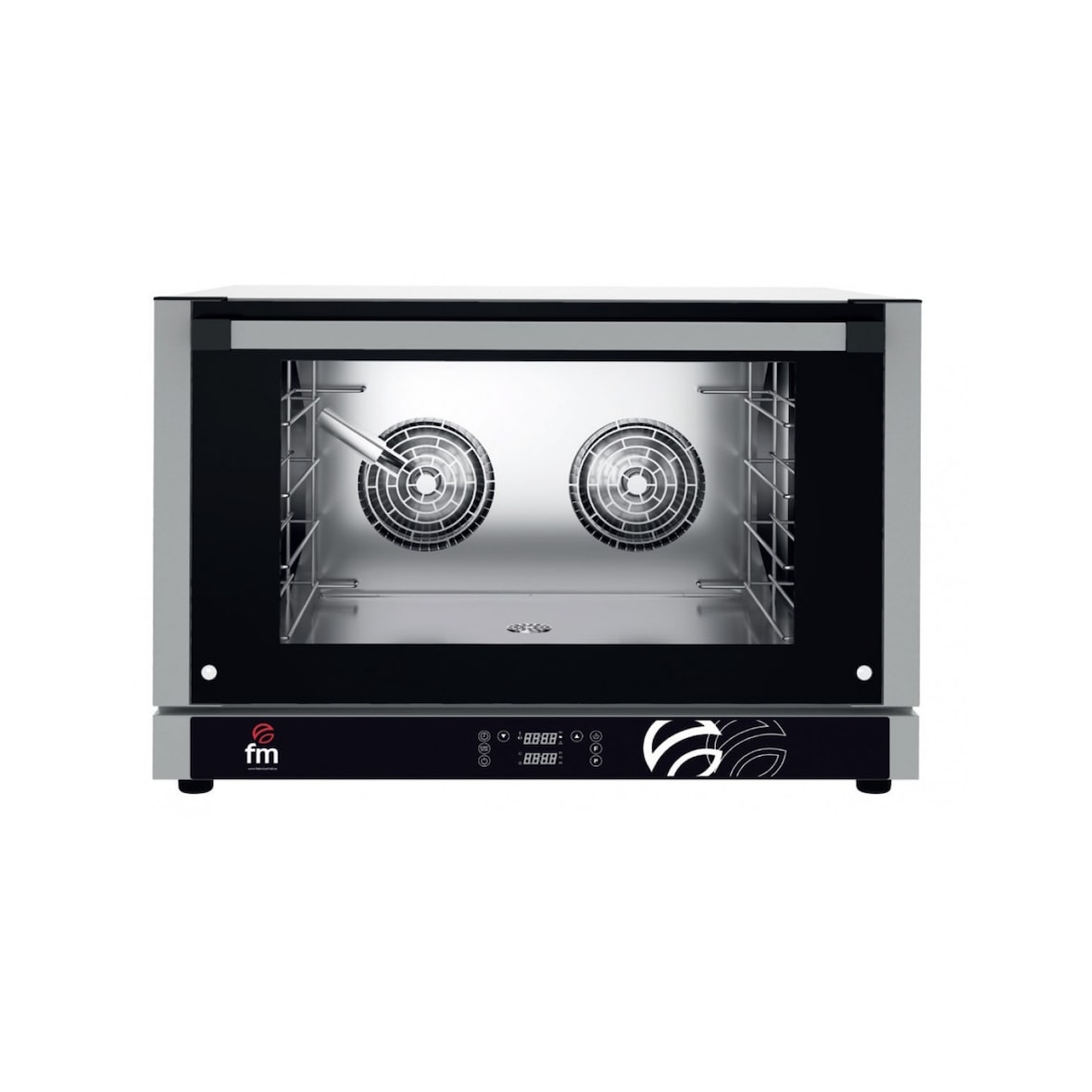 Horno Eléctrico de Convección Digital para 4 Bandejas 600x400 Apertura Frontal RXD 604 PLUS