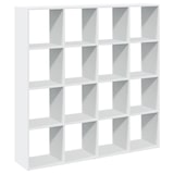 thumbnail of vidaXL Bücherregal Weiß 137,5x29x137,5 cm Holzwerkstoff