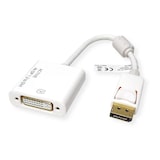 thumbnail of ROLINE 4K DisplayPort-DVI Adapter, DP Stecker-DVI Buchse