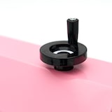 thumbnail of Maxima - Macchina per decorare le torte rosa - Piatto Ø 36,4 cm, lame orizzontali e verticali regolabili, 40-225 RPM, 50x37x62 cm