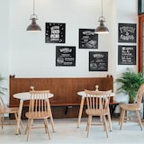 thumbnail of Securit® Conjunto de 6 quadros de parede - Caneta de giz incluída