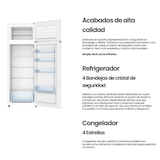 thumbnail of INFINITON Frigorifico Dos Puertas FG-239D16WEV1, 239 l, 160 cm, LED Interior, Ciclico, E, Blanco