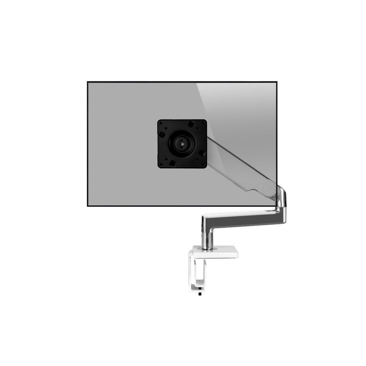 Humanscale M2.1 Monitorhalterung für USM Tisch gerade weiß (M21UWETB)