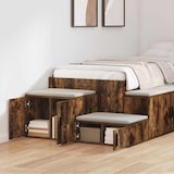 thumbnail of vidaXL Badschrank Räuchereiche 127 x 41 x 40 cm Holzwerkstoff