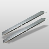 thumbnail of TRUTZHOLM 2 x Auffahrrampe 180 cm Tragkraft 400 kg Stahl grau profiliert Verladerampe Rampe