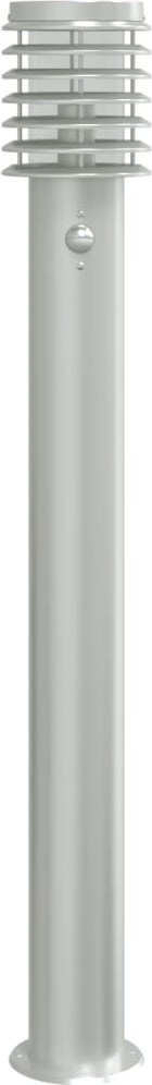 thumbnail of Helloshop26 - Außenstehleuchte mit Sensor silberfarbener Edelstahl Silber 02_0042525