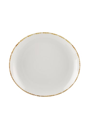 METRO Professional Plat Dinerbord Ateo, porselein, Ø 30.3 cm, beige, 4 stuks