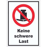 thumbnail of Keine schwere Last Aufkleber A3 (297x420mm)
