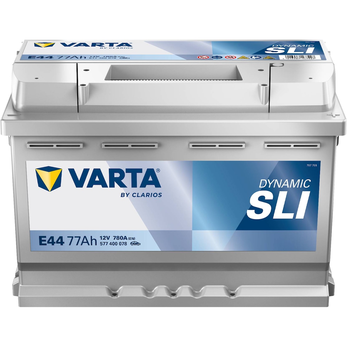 VARTA E44 Silver Dynamic 12V 77Ah 780A Autobatterie 577 400 078