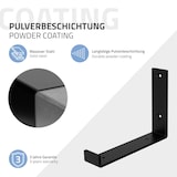 thumbnail of 4er Set Regalhalter Regalwinkel Regalträger Regalbodenträger Regal-Konsole