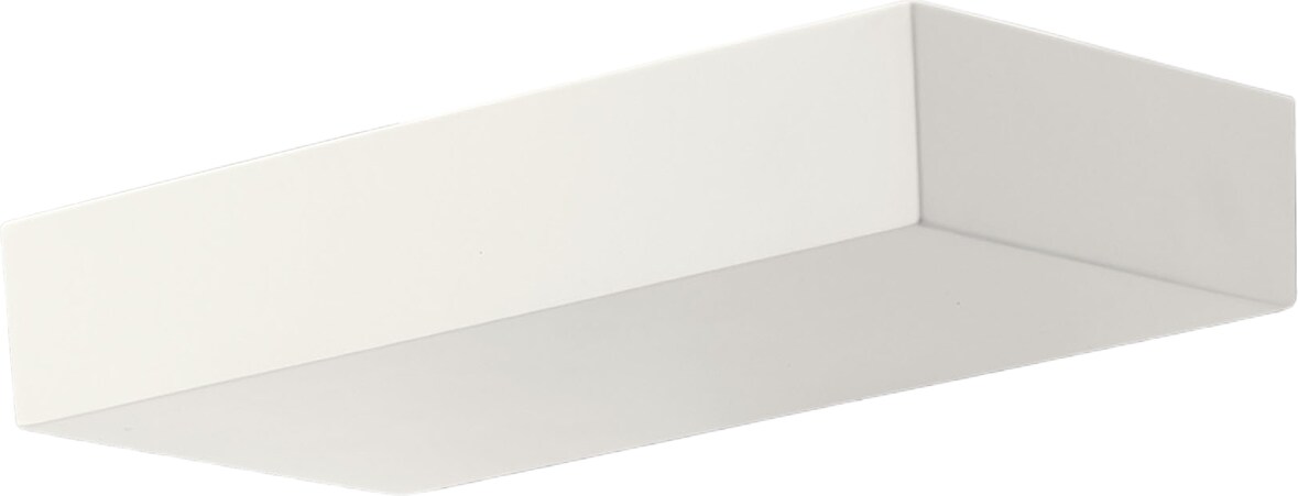 Emma LED-Wandleuchte, 41 W, 3750 lm, 3000 K, in weißem Aluminium, modernes und elegantes Design für hocheffiziente Innenbeleuchtung