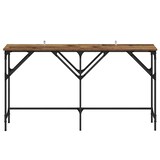 thumbnail of vidaXL Wandtafel Oud hout 140 x 29 x 75 cm Bewerkt hout