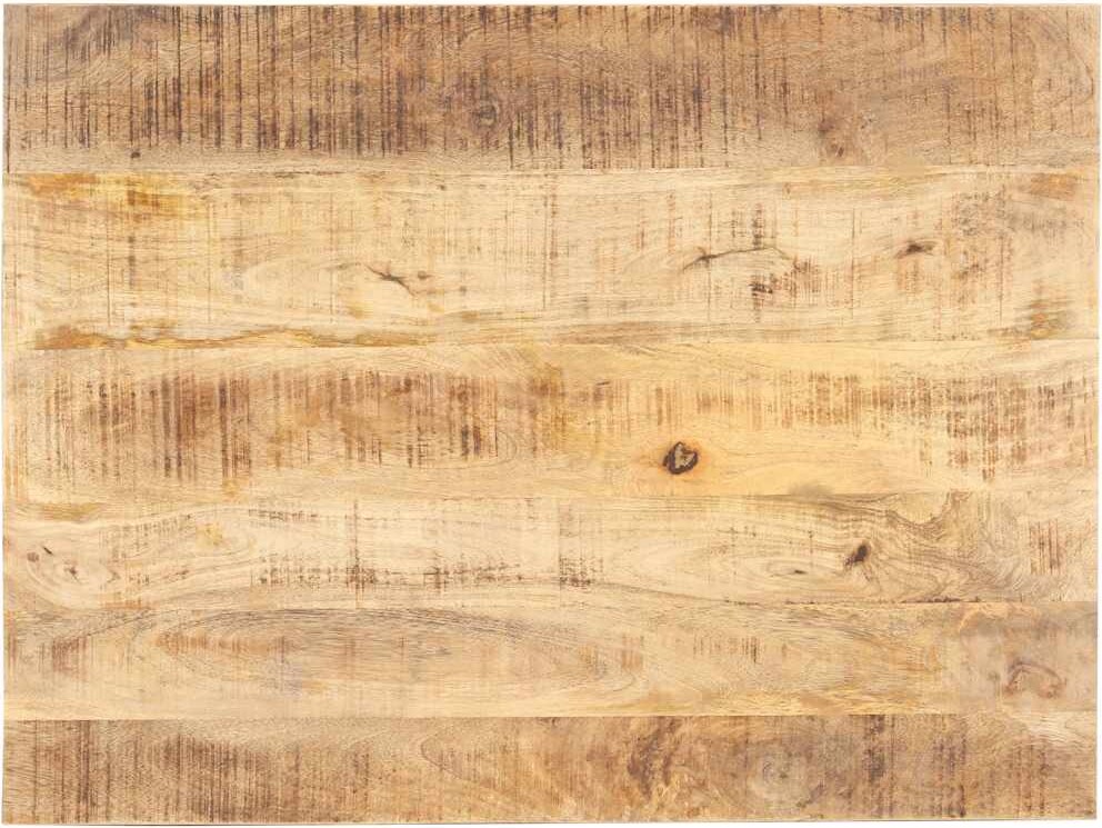 vidaXL Tischplatte Massivholz Mango 15-16 mm 80x70 cm
