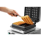 thumbnail of Roestvrijstalen Brusselse wafelijzer (B)160 x (D)100 x (H)32 mm, 2200 W, 220 V - MONO