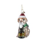 thumbnail of Christbaumschmuck Hund mit Laterne 10cm Glas Weihnachtskugeln Haustiere