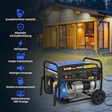 thumbnail of Stromgenerator 4Takt 3000 Watt Benzin 7 PS Generator KM3000 Stromerzeuger