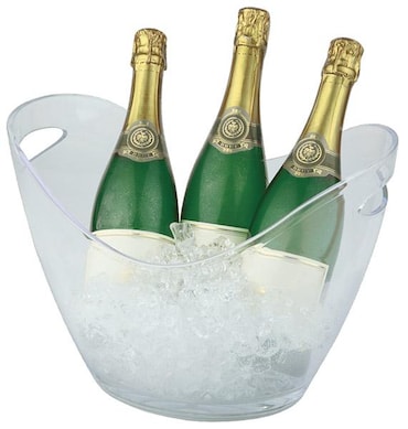 Wijn / champagne koeler 35 x 27 cm, H: 25,5 cm