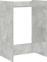 thumbnail of vidaXL Waschmaschinen-Schrank Beton 67,5 x 48 x 97 cm Holzwerkstoff