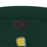 thumbnail of vidaXL Massagesessel Dunkelgrün Samt