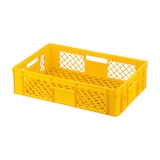thumbnail of 6 Stück Bäckerkisten / Brotkisten 600 x 400 x 150 mm in gelb