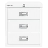 thumbnail of BISLEY Multidrawer Schubladenschrank aus Metall in verkehrsweiß, 3 Schübe abschließbar - Schrank für's Büro Stahlschrank Metallschrank Büroschrank