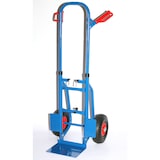 thumbnail of Sackkarre faltbar 250 kg HxBxT: 120x50x53 cm, blau (klappbare Schaufel) (Transportkarre Stapelkarre Handkarre, Umzugskarre)