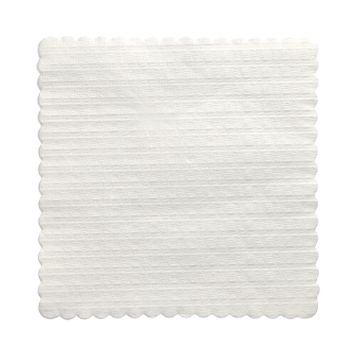 10000x Dessertdeckchen 17 x 17 cm weiss Unterlegdeckchen