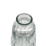 thumbnail of Relaxdays Vasen 10er Set, strukturiert, Vintage-Design, Glas, H: 10–14,7 cm, kleine Dekovasen für Tischdeko, transparent