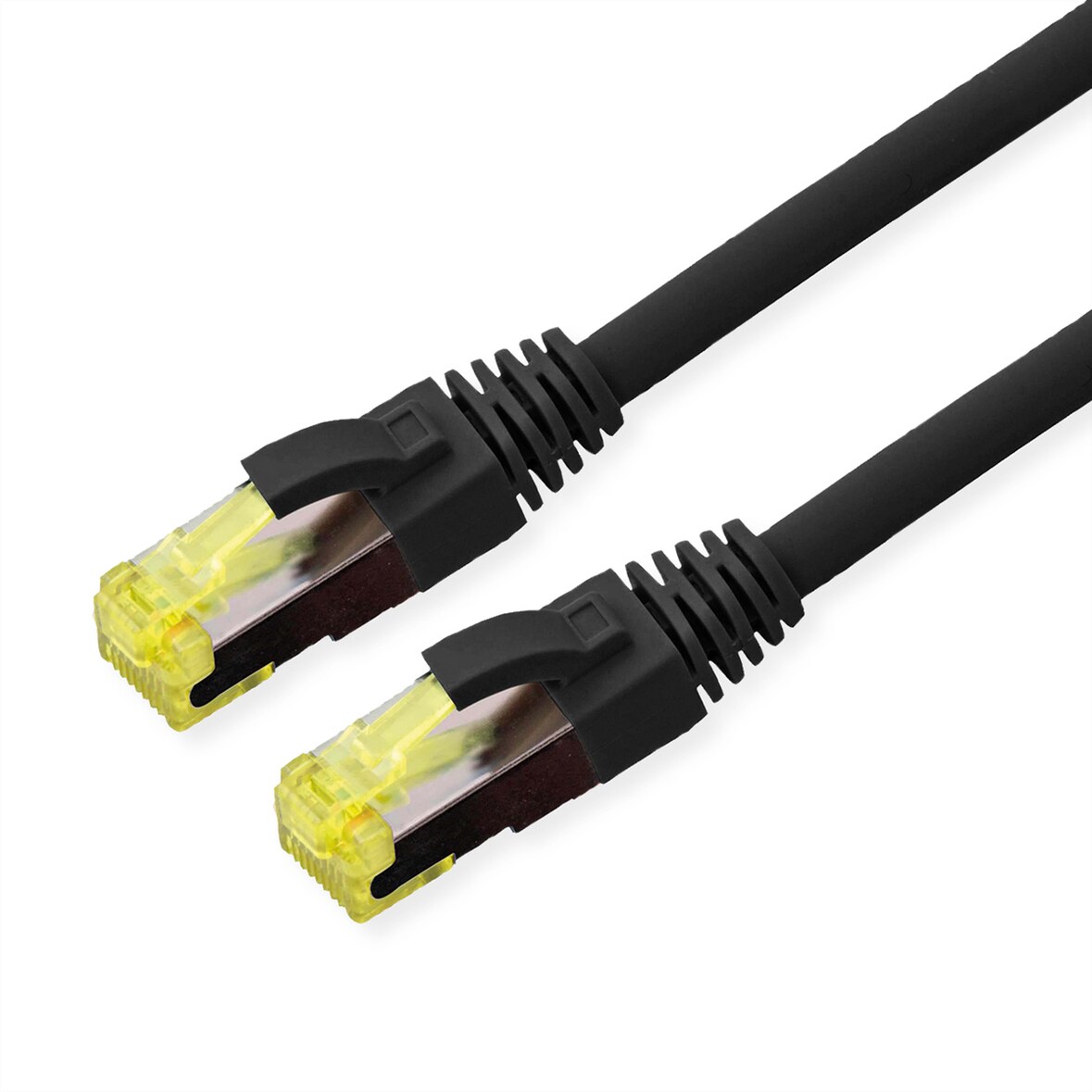 ROLINE Outdoor patchkabel Cat.6A (Klasse EA) S/FTP (PiMF), soepel draad, LSOH, zwart, 3 m