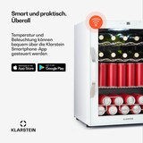 thumbnail of Coachella 60 Smart Kühlschrank | Wifi | LED | 3 Böden | Hintergrundbeleuchtung | EEK E Weiß