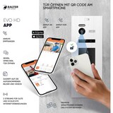 thumbnail of HD Video Türsprechanlage mit Fingerprint RFID und Smartphone App für 1 Familienhaus, 4x Monitore, Balter EVO HD Fingerprint