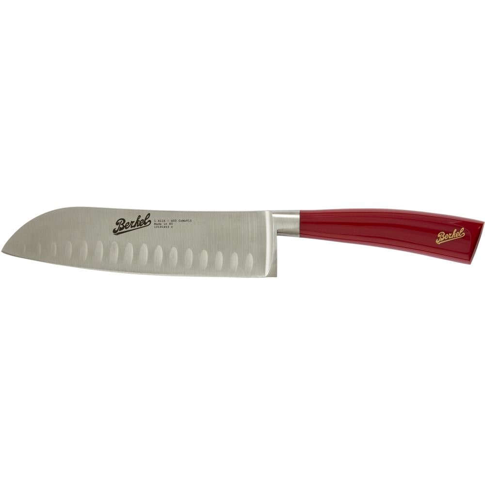 Berkel - Elegance - Coltello Santoku 18 cm - Rosso