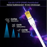thumbnail of Helos ultra flex Patchkabel S/FTP Cat 6a TPE schwarz 3,0m