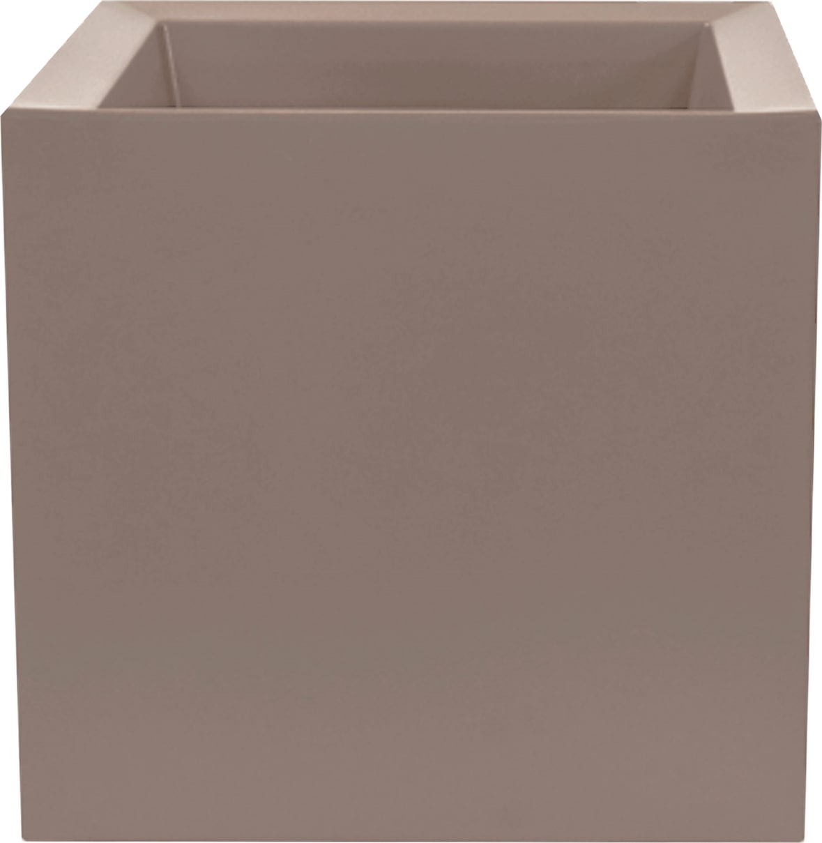 WellHome – Blumentopf Modell Cubo Dan-i 57 L, Farbe zementgrau